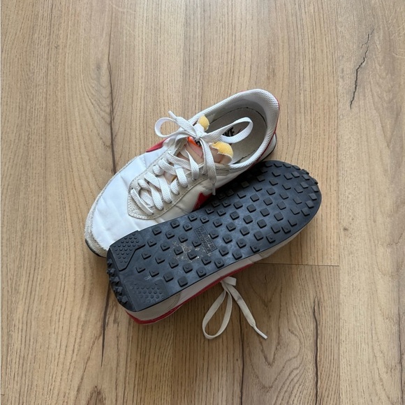 Nike White and Pink Daybreak Sneakers - Picture 2 of 4